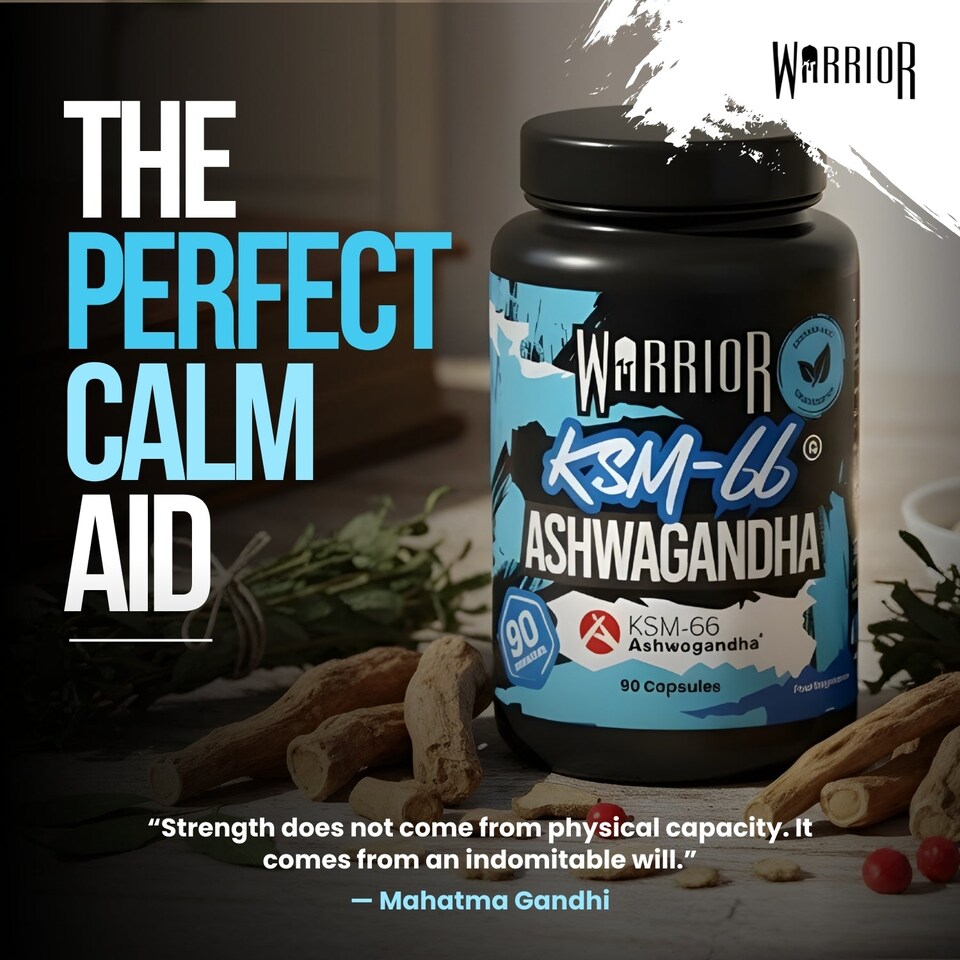 image 1 of Warrior Ashwagandha - 90 Capsules