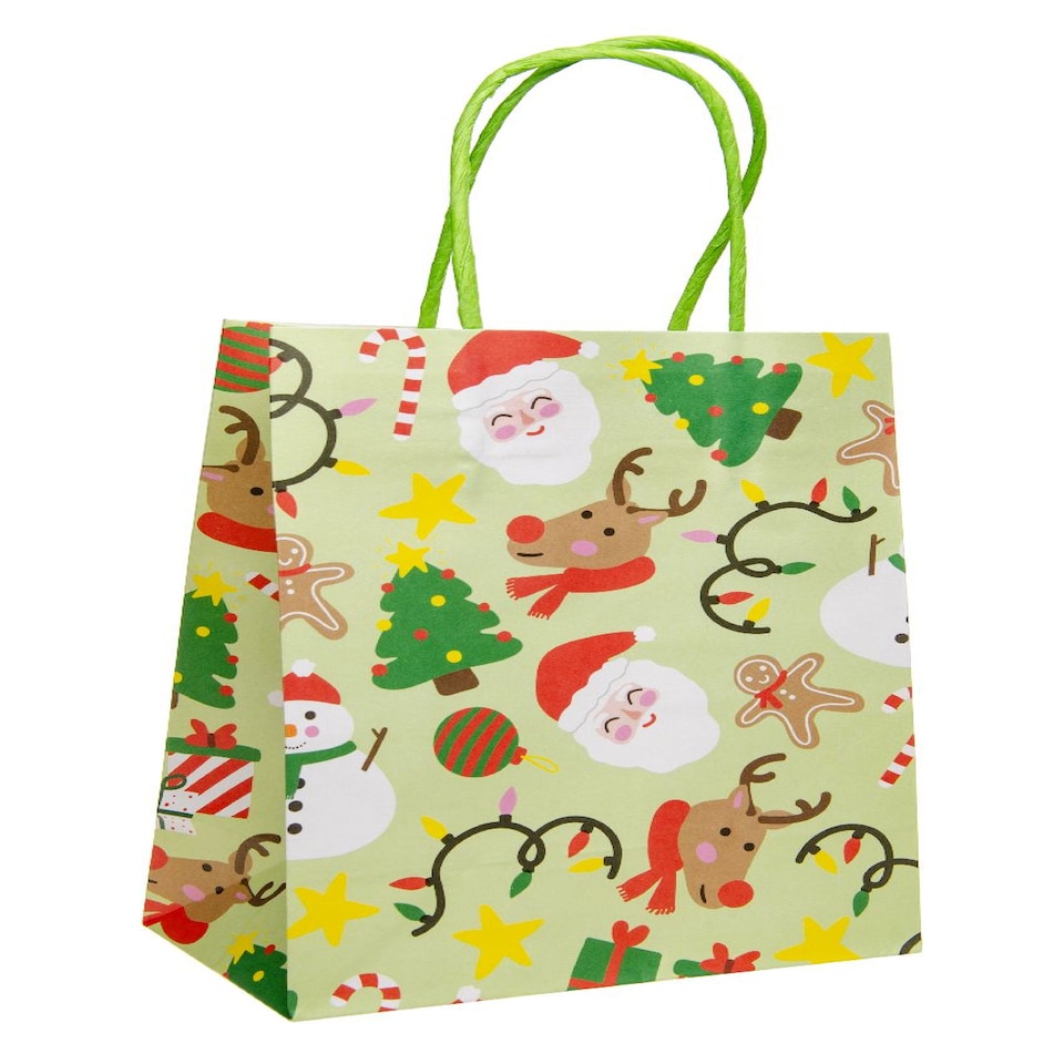image 1 of Pack of 12 Christmas Paper Gift Bags