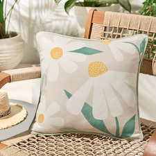 Fusion Daisy Cushion Cover Natural