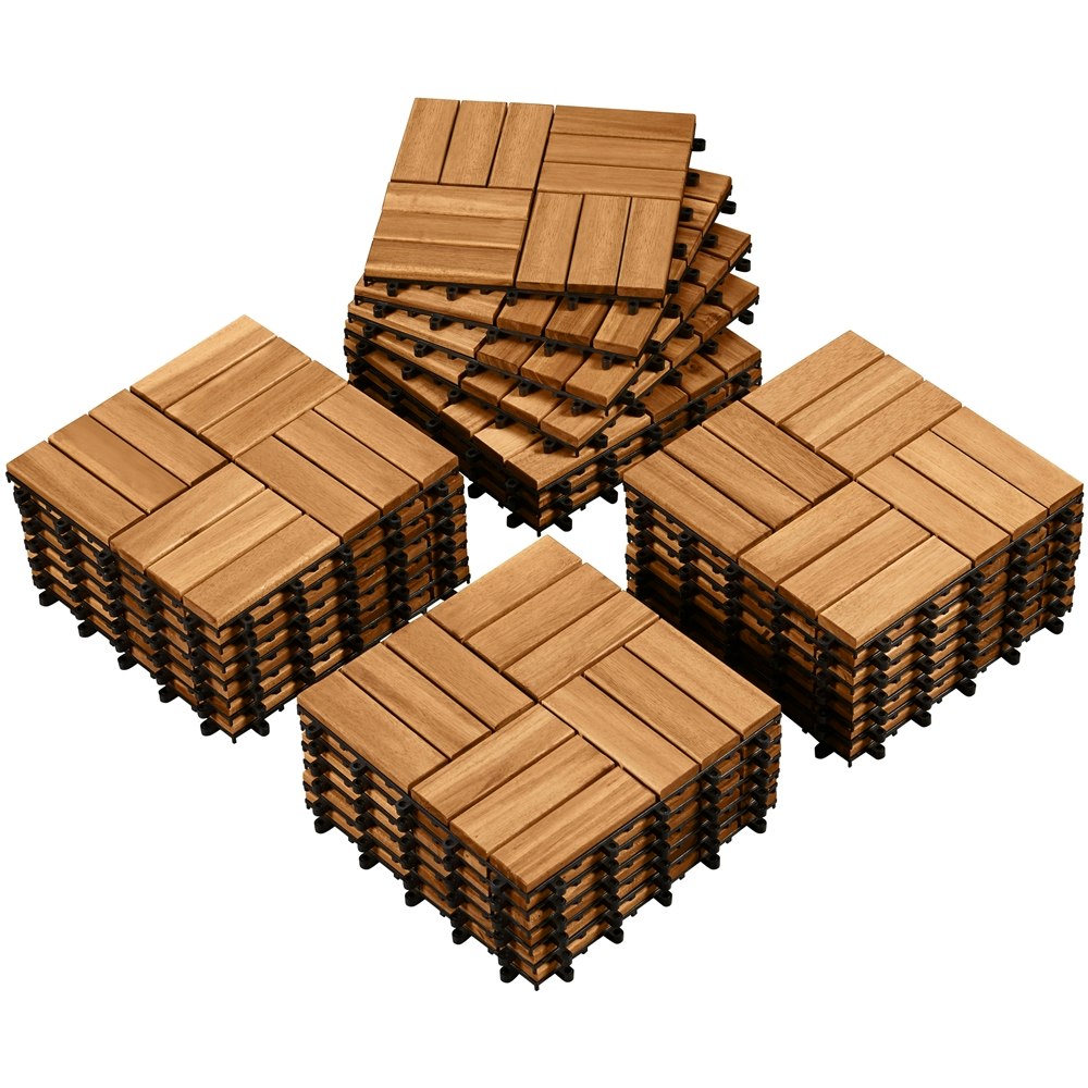 Yaheetech Pack of 27 Interlocking Deck Tiles