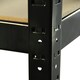 image 5 of Monster Racking T-Rax Heavy Duty Shelving Units, Black, 75cm W, 30cm D, Set of 4 Black