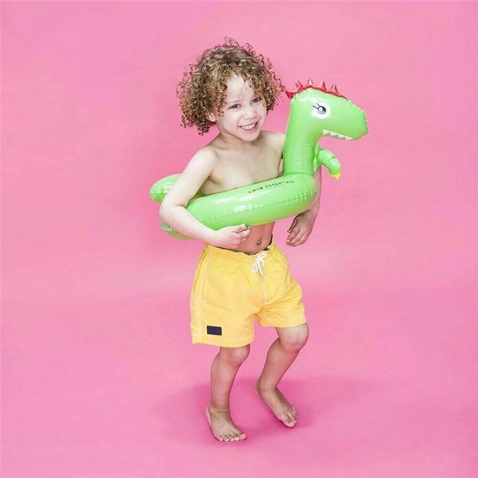 image 1 of Inflatable Pool Float Swim Essentials Dinosaur