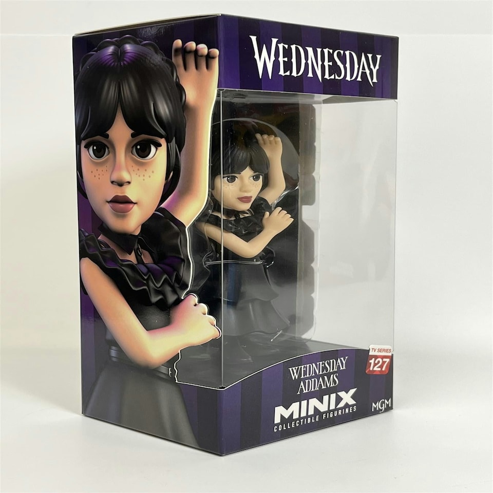 image 1 of Wednesday Addams in Ball Dress 12 cm Collectible Figure Minix 13487