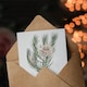 image 3 of Francis Sansom Dagger Leaf Sugarbush Flower Bloom Art Greeting Card