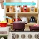 image 4 of Living and Home Kid Play Kitchen Set with 88 Kitchen Accessories