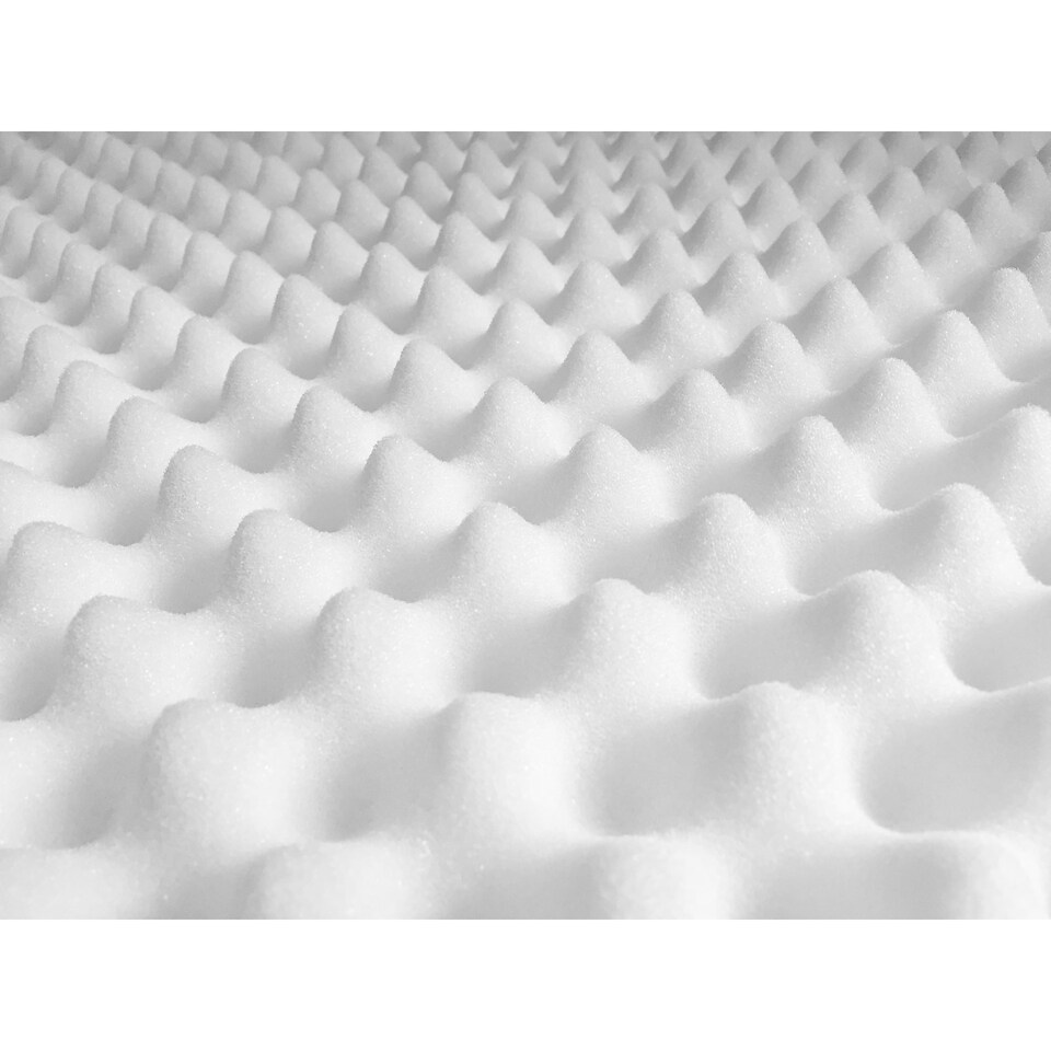 image 1 of Ezysleep Air Flow Memory Foam Mattress Topper 2 Inch Luxury Soft Breathable | Multi