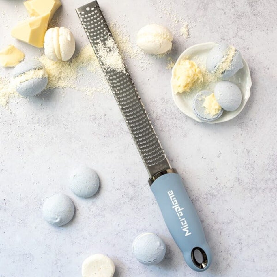 image 1 of Microplane Premium Classic Series Zester/Grater Sky Blue