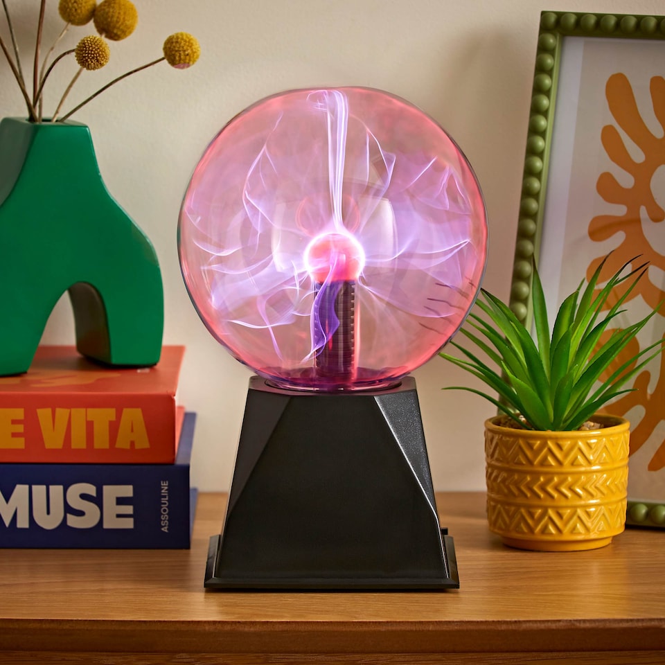 image 1 of ValueLights Pixo Plasma ball Clear Illuminated Decoration