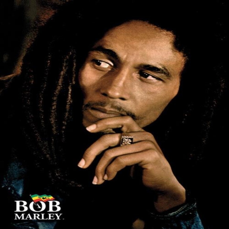 Bob Marley (Legend) 60x80x2cm Stretched Canvas Print
