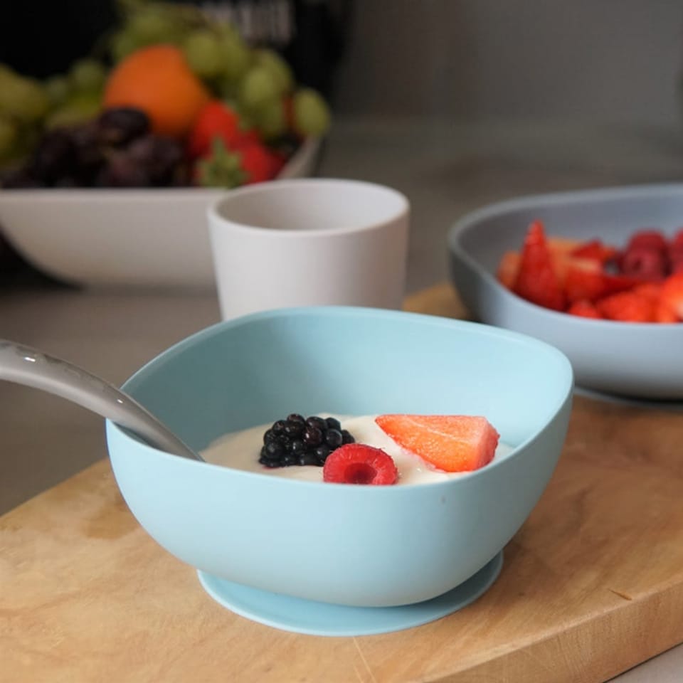 image 1 of Béaba Silicone Meal 4pcs Set Jungle Mist