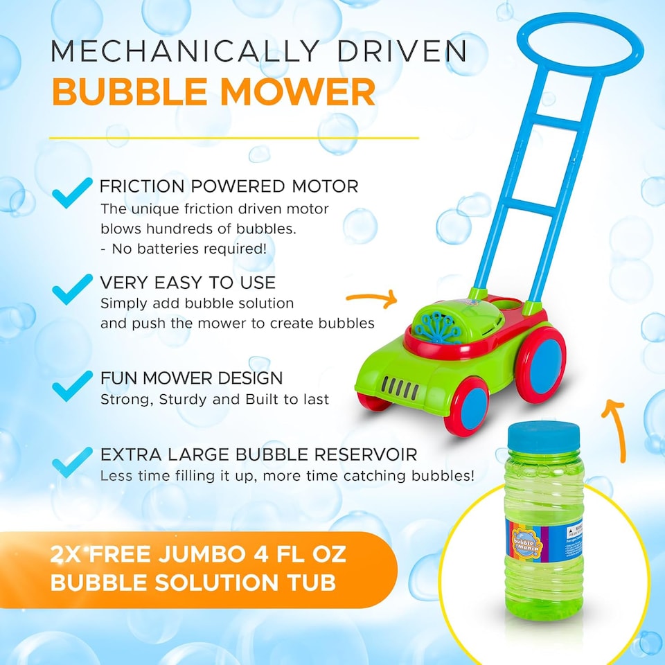 image 1 of Bubble Mania Bubble Mower
