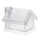 image 1 of MidOcean Mybank House Plastic Money Box - Transparent - One Size