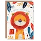 image 1 of Cute Jungle Bright Cartoon Drawing 2nd Year Child Kids Birthday Card