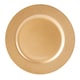 image 1 of Argon Tableware Metallic Charger Plate - 33cm - Gold | Gold | Gold