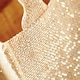 image 3 of Westford Mill Shimmer Jute Mini Gift Bag - Natural Gold - One Size (UTRW5300) Gold
