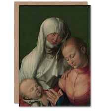 Albrecht Durer Art Card The Virgin and Child with Saint Anne