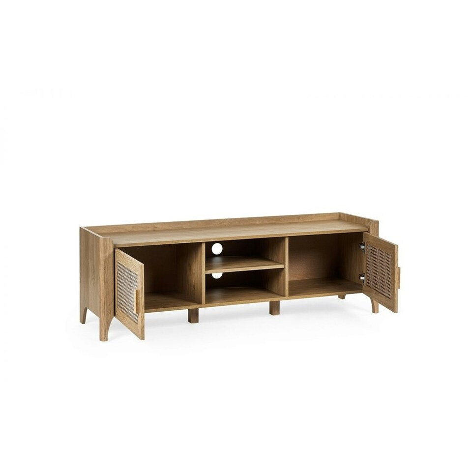 image 1 of Classic Natural Oak Media Unit Brown