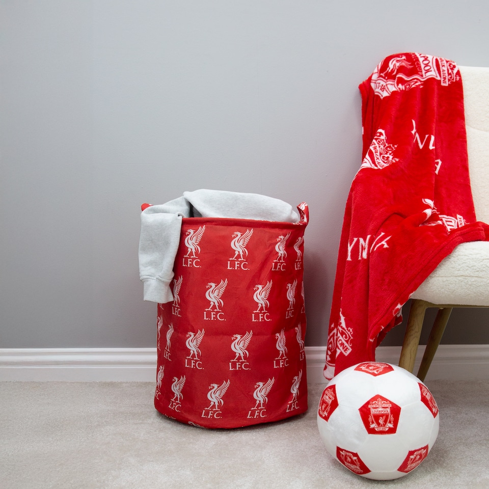 image 1 of Liverpool Fc Strike Fabric Storage Hamper