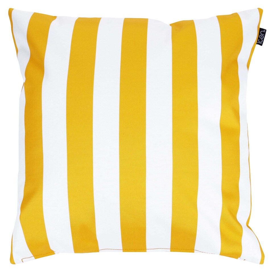 image 1 of 4PK Cushion, Deck Stripe, x2 Pink,x2 Yellow
