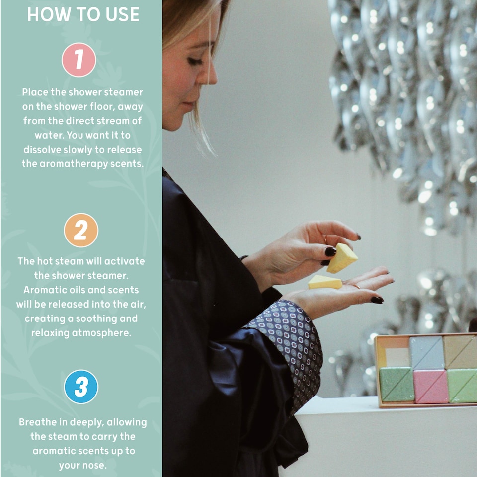 image 1 of LEVEL Wellbeing Shower Steamers - Relaxing
