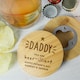 image 3 of Personalised Star Bamboo Bottle Opener Coaster
