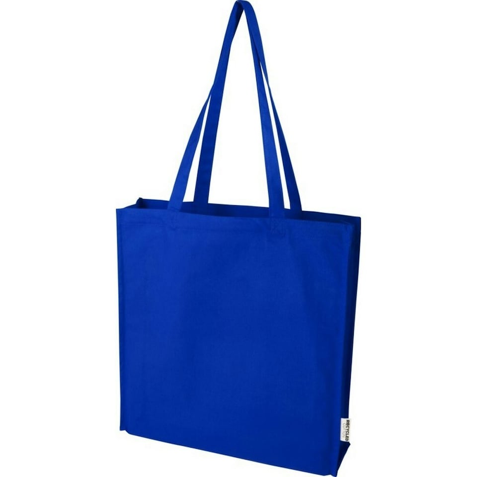 image 1 of Recycled Gusseted 14L Tote Bag - Royal Blue - One Size | Blue