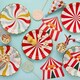 image 4 of Circus Round Paper Plates 23cm - Pack of 8 Multi