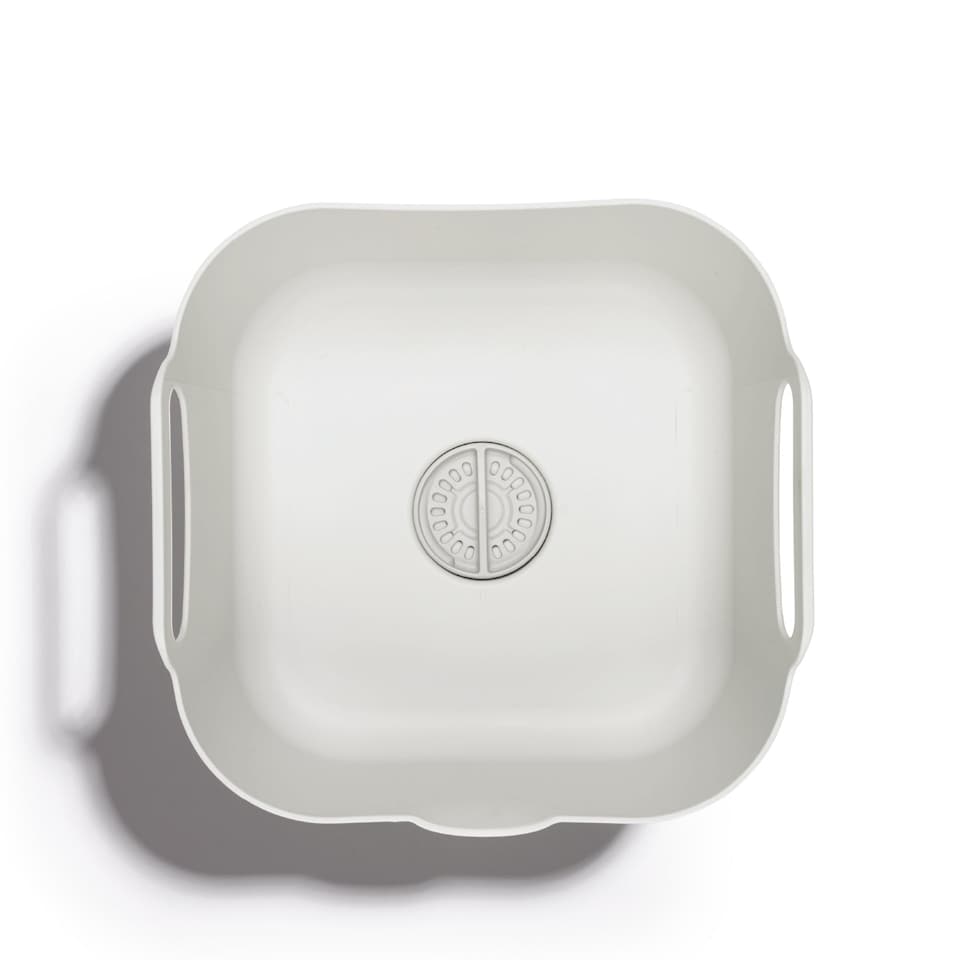 image 1 of ReBorn Recycled Washing Up Bowl | Cream | Stone