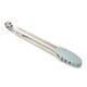 image 1 of Zeal Silicone Mini Tongs, 20cm, Duck Egg Blue