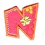 Assorted Colours: Letter N