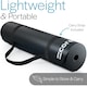 image 5 of Pilates Mat with Strap (10mm Thick) - Black