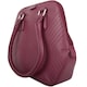 image 3 of Premium Soft Leather Large Hand Bag with Stitch Detail Pattern Red | Cranberry