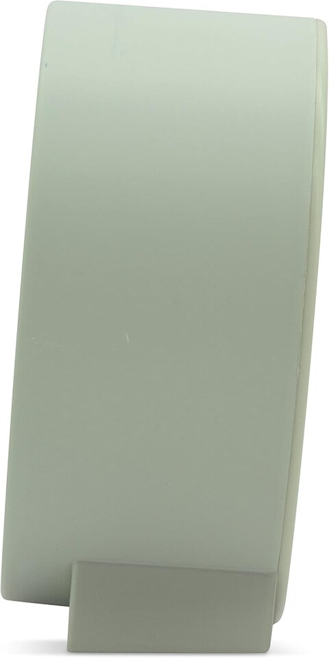 image 1 of Acctim Gaby Small Analogue Contemporary Bedside Alarm Clock | Green | Cool Mint