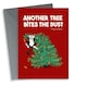 image 1 of Funny Cat Tree Christmas Card