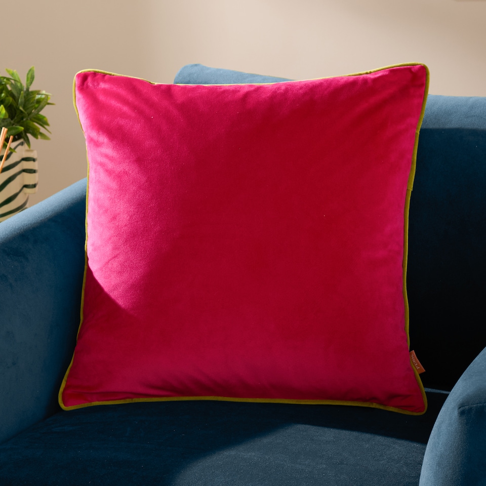 image 1 of Furn Meridian Velvet Cushion
