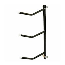 Stubbs Removable 3 Poles Saddle Rack - Black - 77cm