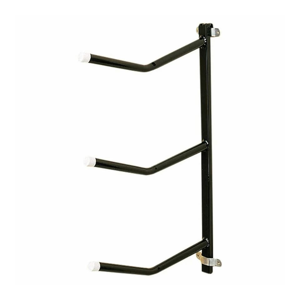 image 1 of Stubbs Removable 3 Poles Saddle Rack - Black - 77cm