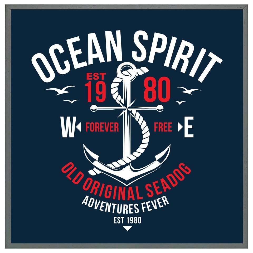 image 1 of Ocean spirit (Picutre Frame) Black | XS