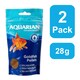 image 1 of Aquarian Goldfish Pellets 28g (2-Pack) Aquarium Fish Food Pond Feeding