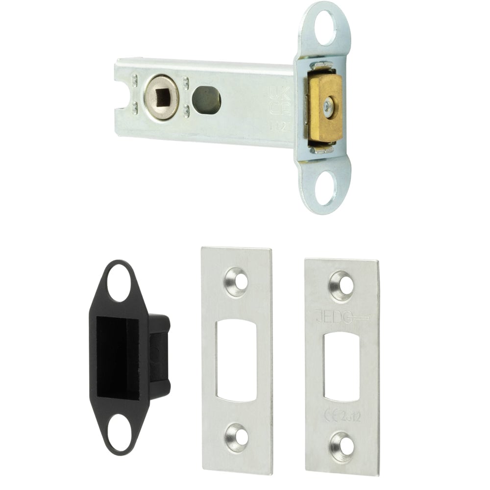 Heavy Duty Tubular Deadbolts 76mm in Satin Stainless Steel for Ultimate Security - Door Bolt