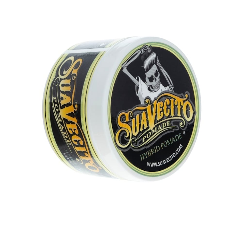 image 1 of Suavecito Hybrid Hair Pomade: Medium Hold, High Shine, 4oz