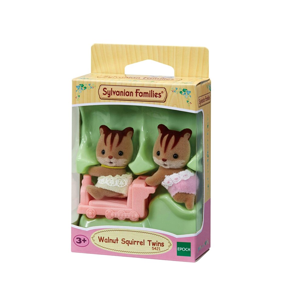 image 1 of Sylvanian Families - Walnut Squirrel Twins (NEW) /Toys - Sylvanian Families - 105958
