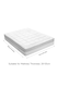 image 6 of Living and Home Mattress Protector Cover- Single Size | White | Single