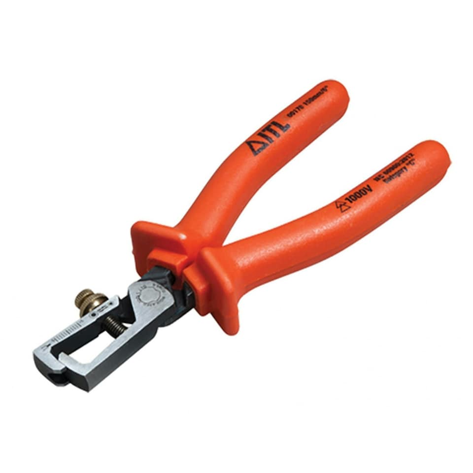 Itl Insulated Insulated End Wire Strippers 150mm - Multi Colour - 150mm (6in)