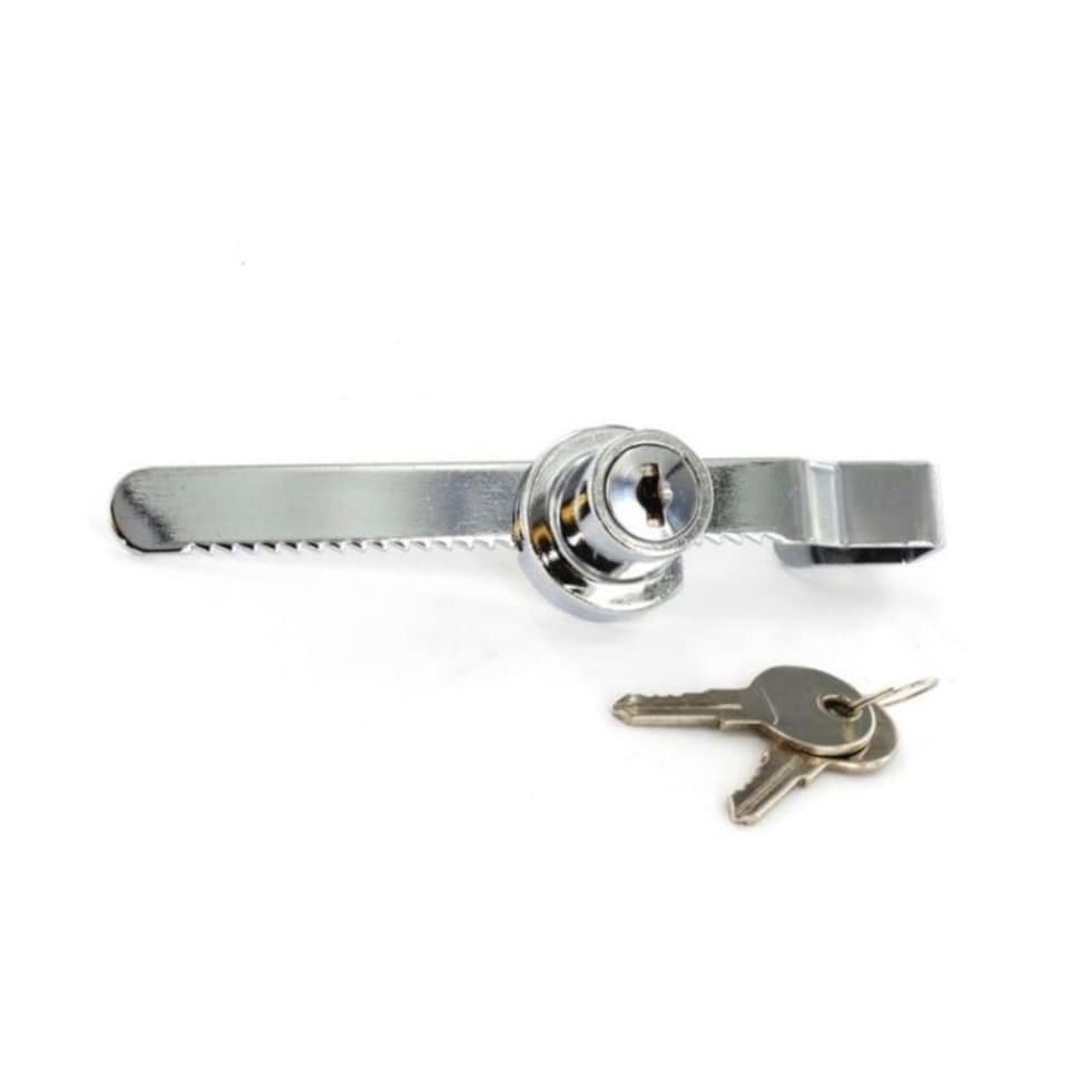 Securit Sliding Glass Door Lock - Silver - One Size