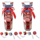 image 1 of 2pk Cat Kitten Festive Christmas Cracker Gift Contains 4 Different Textured Balls