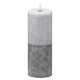 image 3 of Hill Interiors Luxe Collection Dipped Natural Glow Electric Candle - Grey - 15cm x 7cm x 7cm Grey
