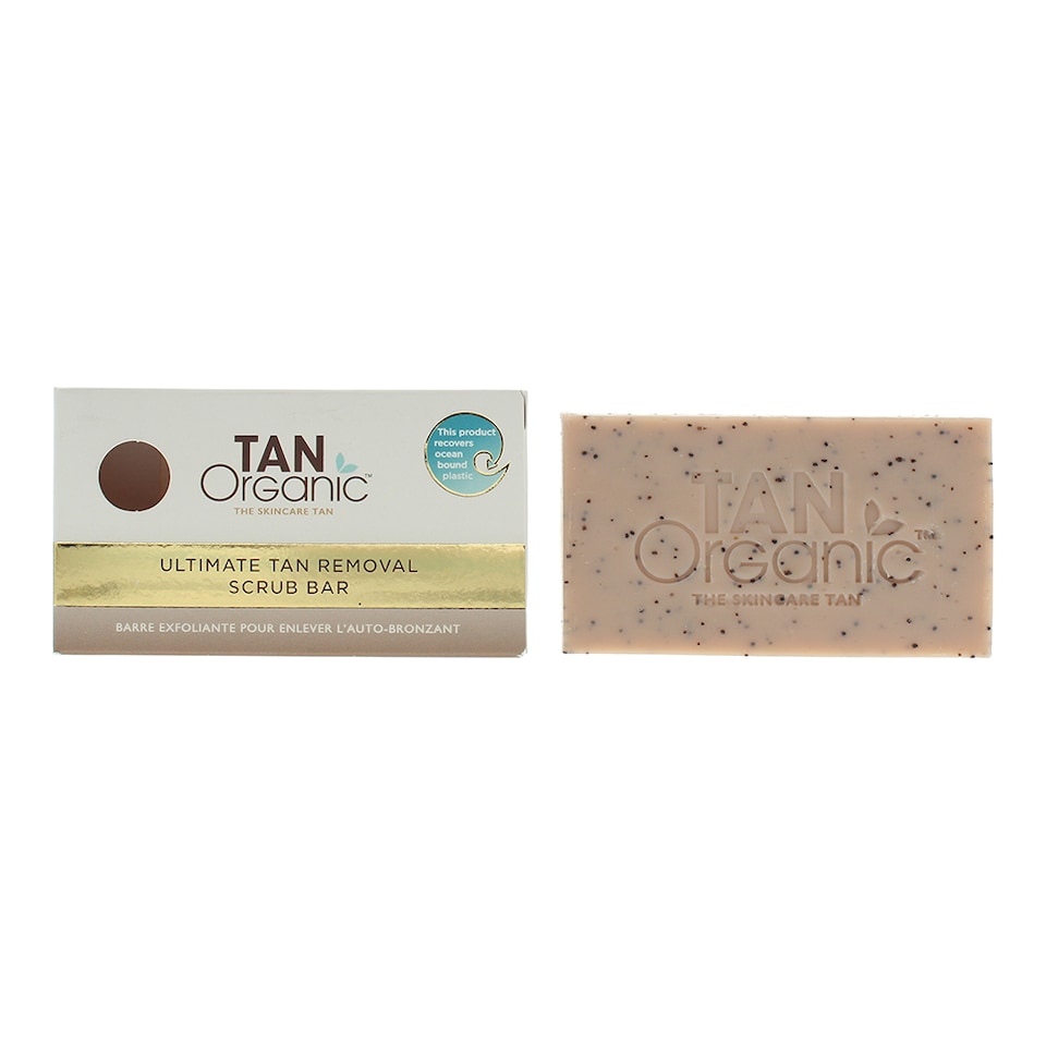 image 1 of TanOrganic Ultimate Tan Remover Scrub Bar 100g