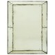 image 1 of Interiors by Premier Large Panelled Wall Mirror Green