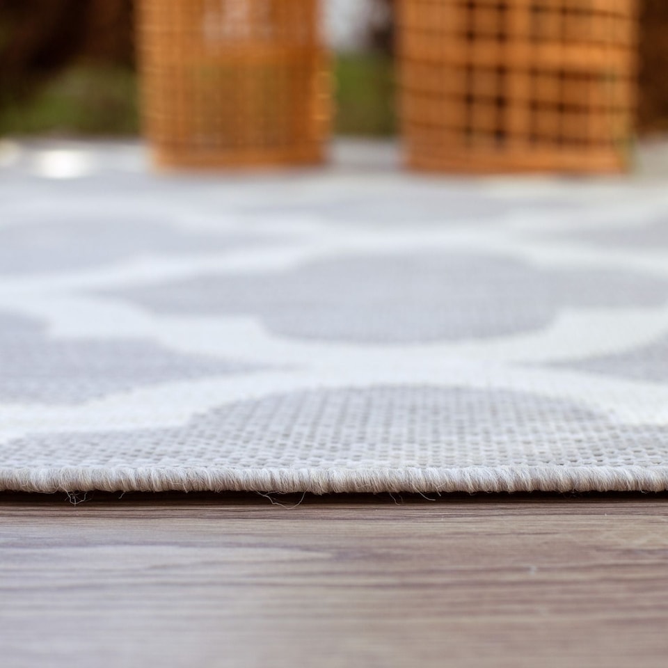 image 1 of The Rugs Outdoor Indoor Moroccan Garden Patio Rug Weatherproof Jet Washable | 400